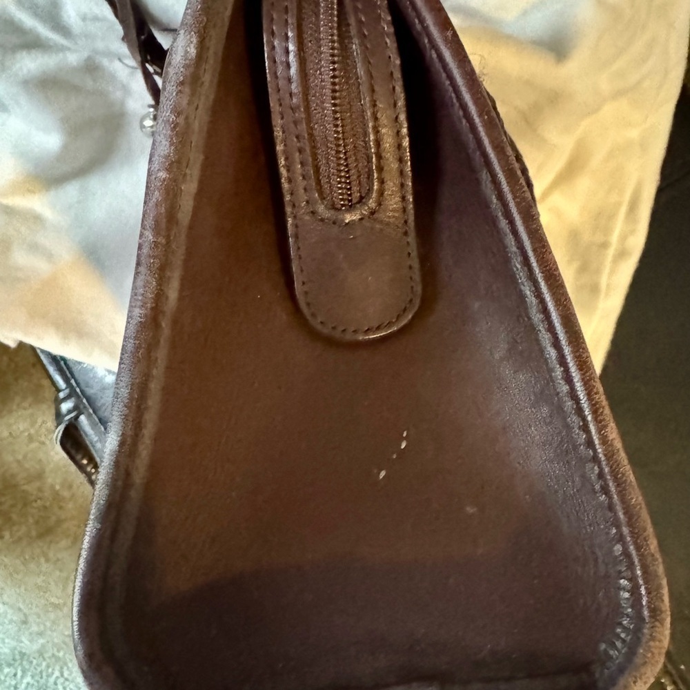 Brighton Chocolate Chantilly Brown Leather Handbag - Picture 10 of 14